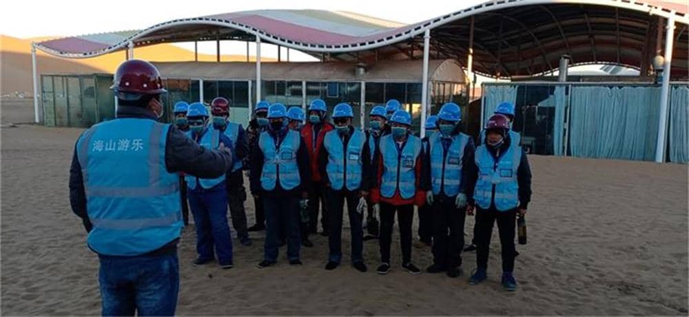 pa视讯游乐水上乐园施工团队