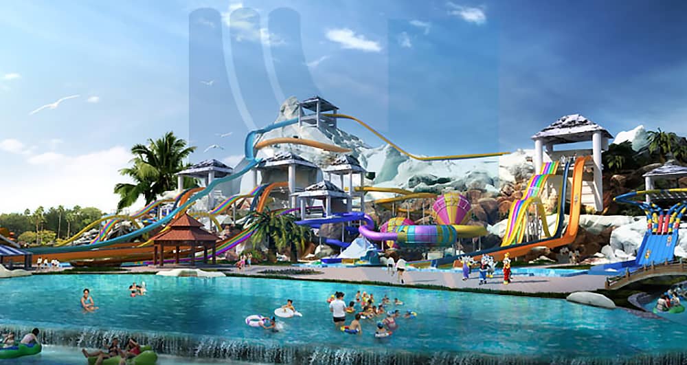 雪山滑道区 雪山滑道区