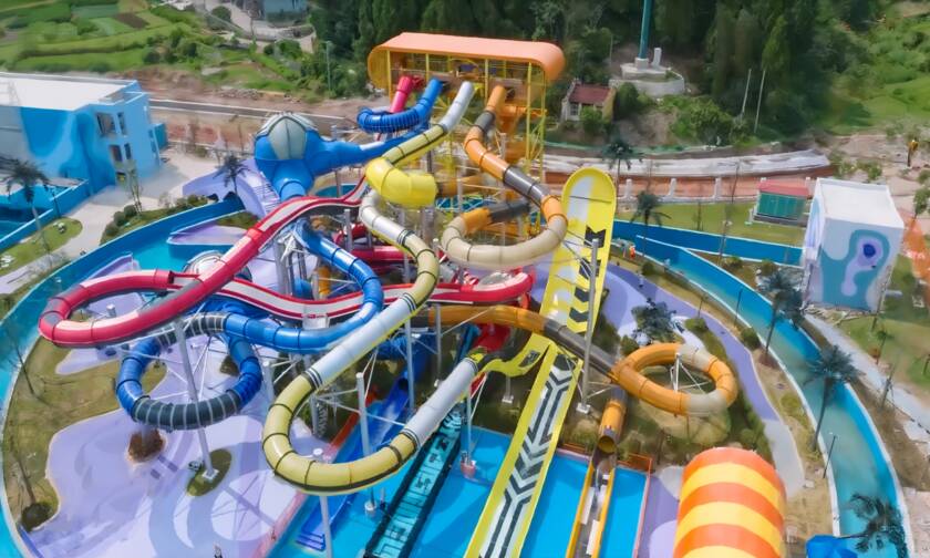 戏水酷玩地！祝贺台州仙居酷塔水世界开园试营业